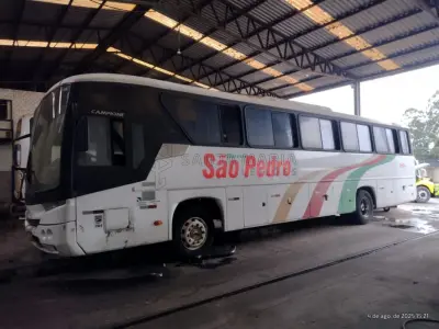 LOTE 001 - Ônibus M.BENZ/COMIL CAMPIONE R, ano/modelo 2007/2007, placas INV9771, RENAVAM  920742025, na cor branca, situação: ruim/ sem setor.