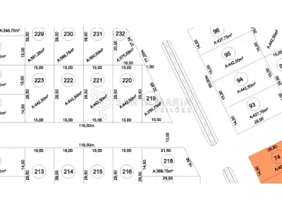 LOTE 002 - Um terreno na Rua Professor Raymundo Luiz Marinho Carvalho, designado pelo nº 220 da quadra 15, da área ‘’S-1’’, com a área de 442,50m², situado no Bairro Balneário Caverá, do lado par da numeração, distante 15m50 da esquina com a Avenida Avelino Cassol, com as seguintes medidas e confrontações: 15m00 ao Norte, com o terreno nº232; 15m00 ao Sul, com a Rua Professor Raymundo Luiz Marinho Carvalho; 29m50 ao Leste, com o terreno nº 219; 29m50 ao Oeste, com o terreno nº221, localizado no quarteirão formado pelas seguintes ruas: Norte, Avenida Tenente Alencastro Goulart Flores; Sul, Rua Professor Raymundo Luiz Marinho Carvalho; Nordeste, Avenida Avelino Cassol; e, Oeste, Rua José Soares Oliveira. Matriculado sob n° 36.448 do CRI de Alegrete/RS.