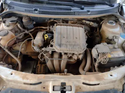 LOTE 001 - VW Gol 1.0 L MC5, ano/modelo 2021/2022, branco, 4 portas, funcionando, placas JBD5G29, RENAVAM 1288312480.
