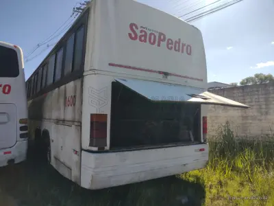 LOTE 005 - Ônibus M.BENZ/OF 1620, ano/modelo 1996/1997, placas IFR7448, RENAVAM 664529127, na cor branca, situação: ruim/motor.