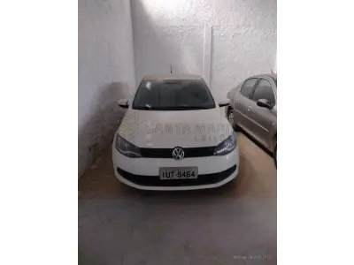 LOTE 002 - VW Gol 1.0, ano/modelo 2013/2014, branco, 4 portas, funcionando, placas IUT9464, RENAVAM 575286385.