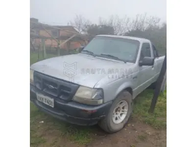 LOTE 001 - Caminhonete I/FORD RANGER XL 11F, ano/modelo 2002/2003, placas IKY7400, RENAVAM 794870449, na cor prata.