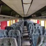 LOTE 025 - Ônibus VW/COMIL CAMPIONE R, ano/modelo 2003/2003, placas ILE5993, RENAVAM 803953666, na cor amarela, situação: ruim.