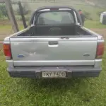 LOTE 001 - Caminhonete I/FORD RANGER XL 11F, ano/modelo 2002/2003, placas IKY7400, RENAVAM 794870449, na cor prata.