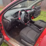 LOTE 001 - Veículo PEUGEOT/206 SW16 ESCA FX, ano/modelo 2006/2007, placas JWB5339, RENAVAM 904047709, na cor vermelha, em regular estado de conservação.