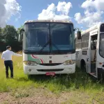 LOTE 025 - Ônibus VW/COMIL CAMPIONE R, ano/modelo 2003/2003, placas ILE5993, RENAVAM 803953666, na cor amarela, situação: ruim.