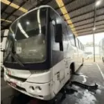 LOTE 001 - Ônibus M.BENZ/COMIL CAMPIONE R, ano/modelo 2007/2007, placas INV9771, RENAVAM  920742025, na cor branca, situação: ruim/ sem setor.