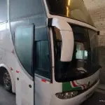 LOTE 013 - Ônibus MBENZ/MPOLO PARADISO LDR, ano/modelo 2003/2003, placas ILV7C82, RENAVAM 828722013, na cor branca, situação: rodando.