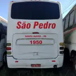 LOTE 006 - Ônibus M.BENZ/COMIL CAMPIONE R, ano/modelo 1998/1999, placas IIU7411, RENAVAM 715501208, na cor branca, situação: ruim/motor.