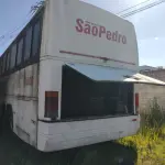 LOTE 005 - Ônibus M.BENZ/OF 1620, ano/modelo 1996/1997, placas IFR7448, RENAVAM 664529127, na cor branca, situação: ruim/motor.