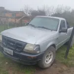 LOTE 001 - Caminhonete I/FORD RANGER XL 11F, ano/modelo 2002/2003, placas IKY7400, RENAVAM 794870449, na cor prata.