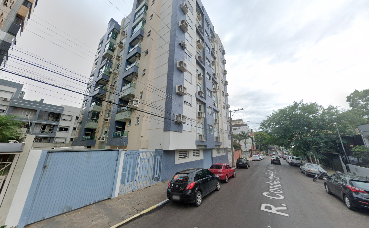 Imagem do imóvel Box garagem n° 03, localizado no subsolo do Edifício Residencial Órion, na rua Conde de Porto Alegre n°953 em Santa Maria/RS, com a área privativa de 11,9070m², uma área total de 24,5237m² e fração id